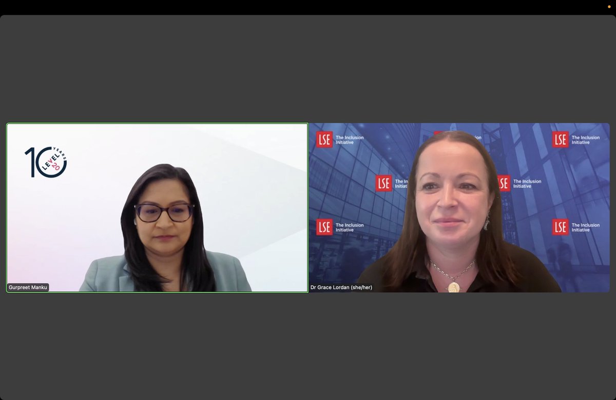 The Inclusion Initiative (TII) (@lse_tii) on Twitter photo Yesterday <a href="/profgracelordan/">Grace Lordan</a> & Gurpreet joined Level 20 to discuss Culture, AI & Accelerating Your Career in Private Equity. They shared insights from the ACCELERATE framework & reflected on AI’s impact on the sector’s growth.
Catch up on ACCELERATE here: wp-l20-2022.s3.eu-west-2.amazonaws.com/media/2023/06/… Yesterday <a href="/profgracelordan/">Grace Lordan</a> & Gurpreet joined Level 20 to discuss Culture, AI & Accelerating Your Career in Private Equity. They shared insights from the ACCELERATE framework & reflected on AI’s impact on the sector’s growth.
Catch up on ACCELERATE here: wp-l20-2022.s3.eu-west-2.amazonaws.com/media/2023/06/…