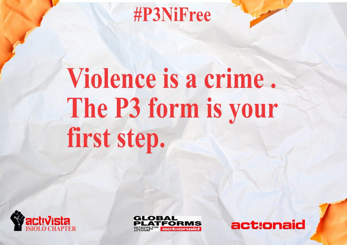 We should create awareness in every community so that no one is exploited and justice is achieved. #P3NiFree