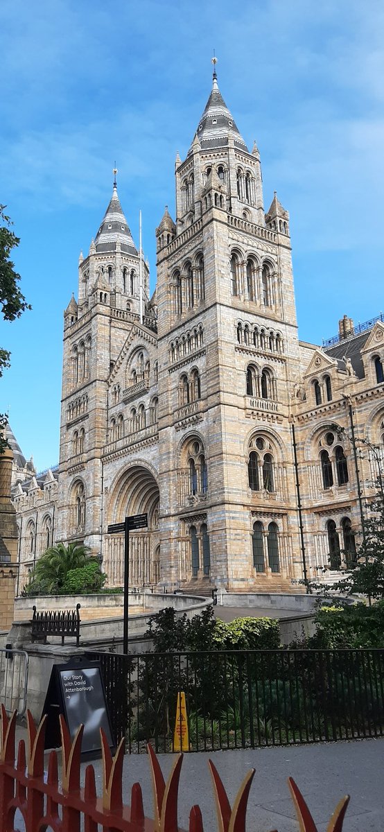 Back in England after 4 years, and a heavy programme for the 2 weeks to come - starting now at the @nhm.org! 📖🔍🏛