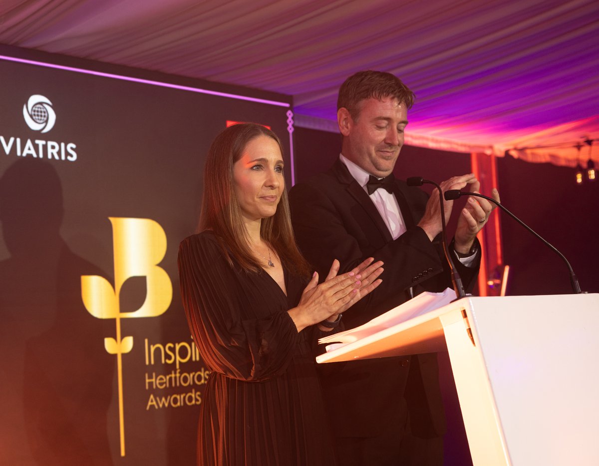 HertsChamber's tweet image. ✨ What a night! The Inspiring Herts Awards 2025 was a magical celebration of our business community. Huge thanks to our winners, sponsors, and guests and to Pearldrop for the brilliant photos. Roll on 2026!
#InspiringHerts25 #HertsChamber