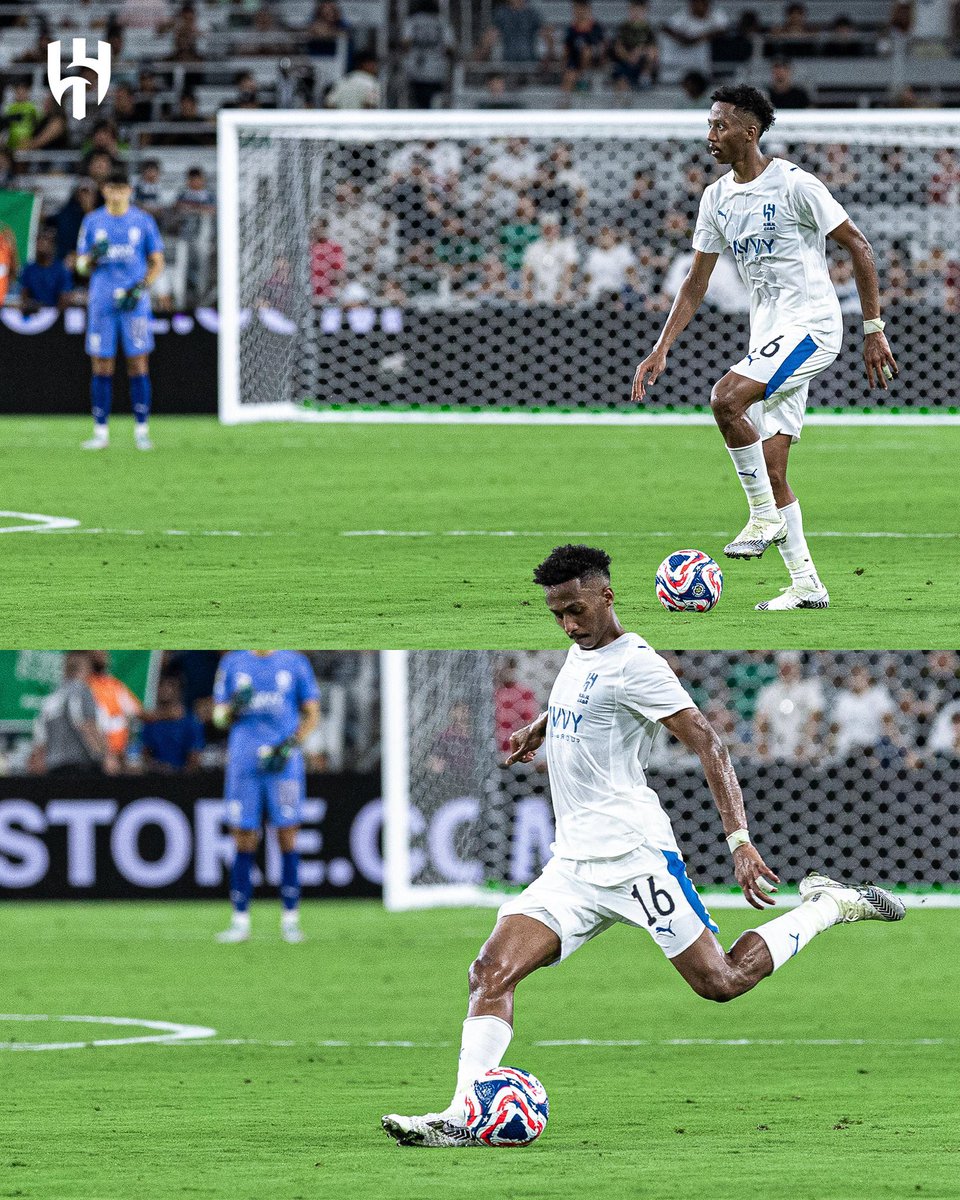 ناصر الدوسري قدم مستوى ناضج فنيًا وتكتيكيًا في كأس العالم للأندية 🌍⚽
هدوء في بناء اللعب 🧠، قراءة ممتازة للخصم 👀، وحضور ذهني يليق بالمحافل الكبرى 🏆
لاعب تتطور إمكانياته مع كل اختبار، ويؤكد من جديد أنه ركيزة لا غنى عنها في تشكيلة #الهلال 🔵💪

#كأس_العالم_للأندية