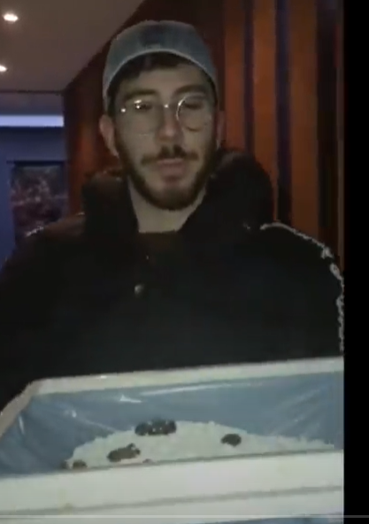 SadCheminot's tweet photo. @SardineFrederic Mehdi quand il va livrer une litiere de merde a la place d'une pizza https://t.co/DRh7xGV7s2