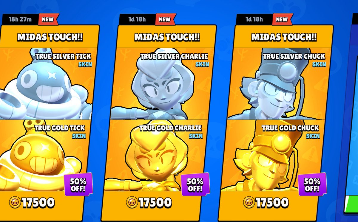 Had to put the worse gold skins in  💔