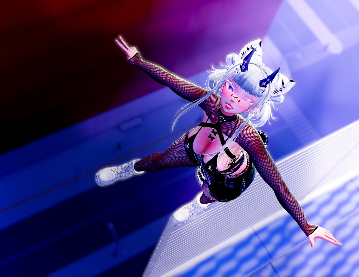 KekKoVR's tweet image. Will you catch me if I fall?
(not that I will!)