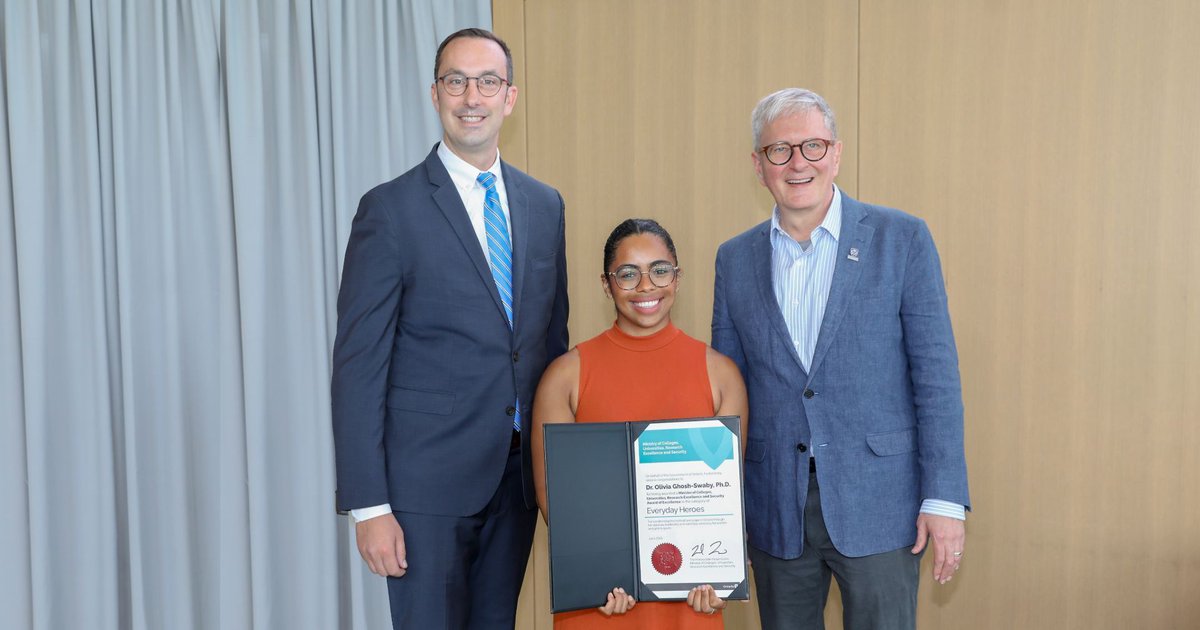 Canada 🇨🇦

Western University researcher Olivia Ghosh-Swaby has won Ontario’s Minister’s Award of Excellence for her equity work in sport &amp; education. She founded a women’s football league, leads national EDI efforts and studies brain health and exercise.
buff.ly/tKYbMnE