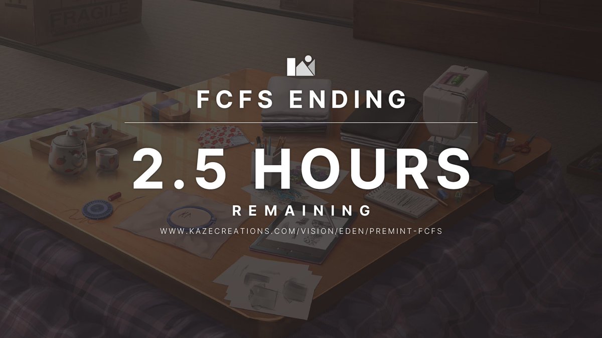 KazeCreations's tweet image. ⏰2.5 Hours Left Before FCFS Ends

We’re entering the final phase. Here’s what’s next:

👉 Public Mint Occurs Monday 30th 11 am - 1 pm EST @ 0.054E
👉 Public Mint Opens for 2 Hours Only — don’t miss it
👉 Claim and Public Mint Happen Simultaneously
👉 Claim Window: 3 Weeks

📸 A…