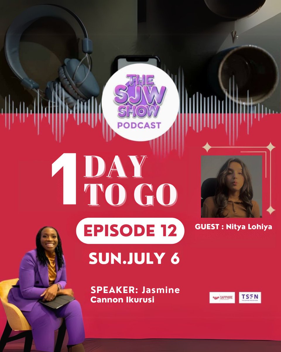 Tomorrow I sit down with Nitya Lohiya
📷 : Building the Future, One Idea at a Time
From books to tech to global advocacy — Nitya Lohiya is shaping the future one bold
step at a time. 📷📷
📷 Author of two impactful books
📷 Creator of Sakhi, a safety app for women
‍ Founder of