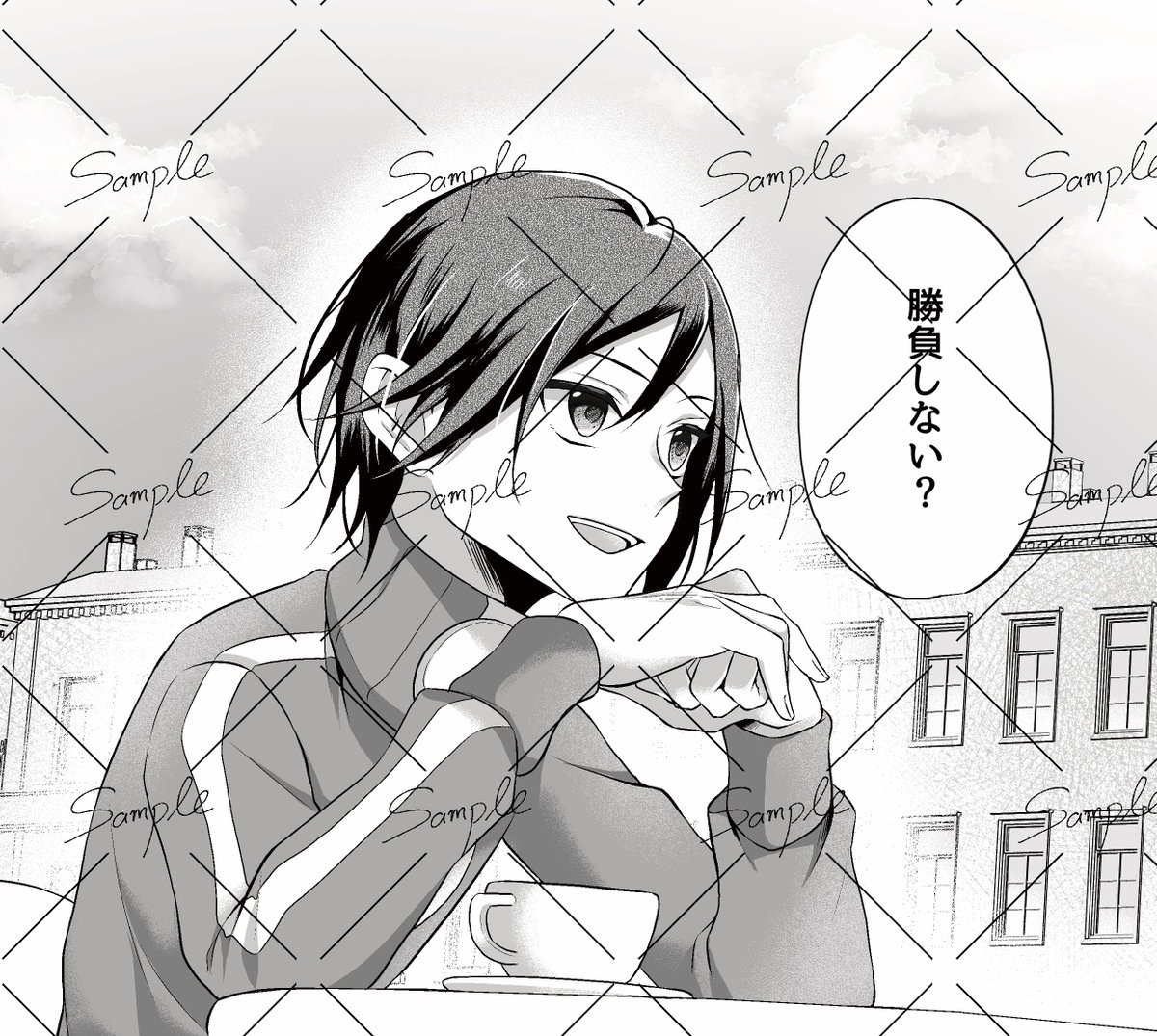 otonarisan_to's tweet image. 【参加者様紹介】
艾さん(@pika_yomogi_ )
いつまでも、俺と君とはライバルで、そして、
#clsr結婚アンソロ