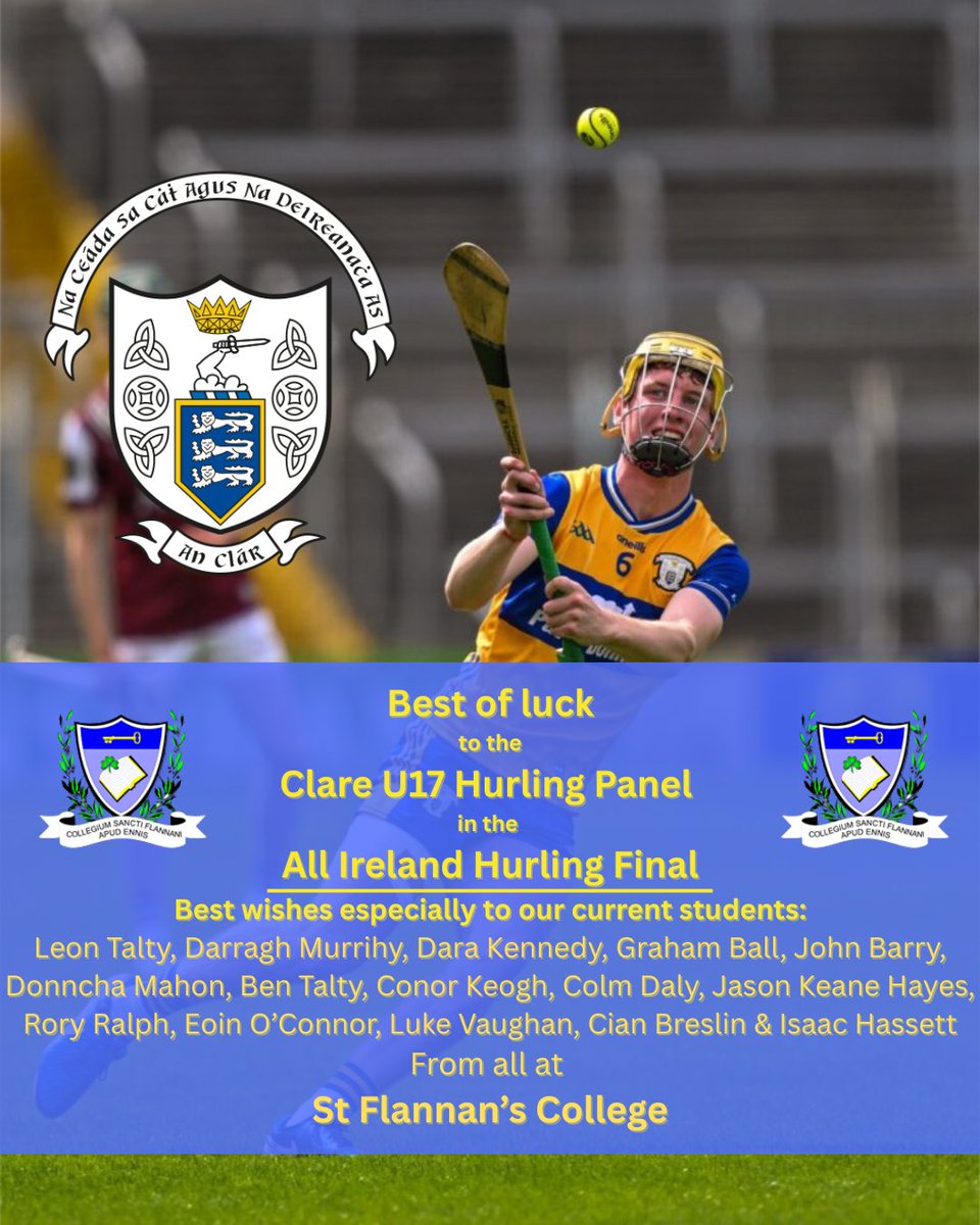 Best of luck to all involved tomorrow! Up the banner! 🟡🔵