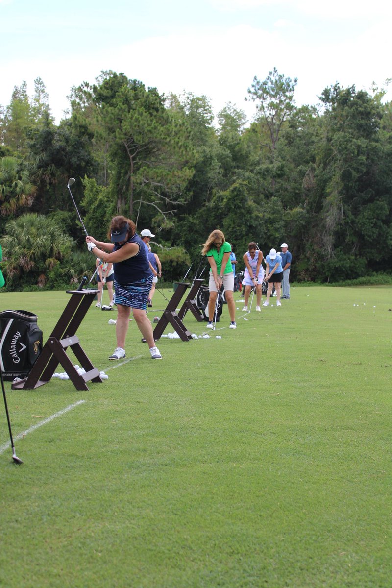 LPGA_Pros's tweet image. The Hunter’s Green Ladies proved there’s no better time to reignite the passion for the game than right now!
Hosting their #inviteHER clinic this month, filled with learning, laughter, and instilled confidence for every woman who wants to tee it up.