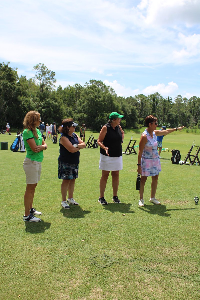 LPGA_Pros's tweet image. The Hunter’s Green Ladies proved there’s no better time to reignite the passion for the game than right now!
Hosting their #inviteHER clinic this month, filled with learning, laughter, and instilled confidence for every woman who wants to tee it up.