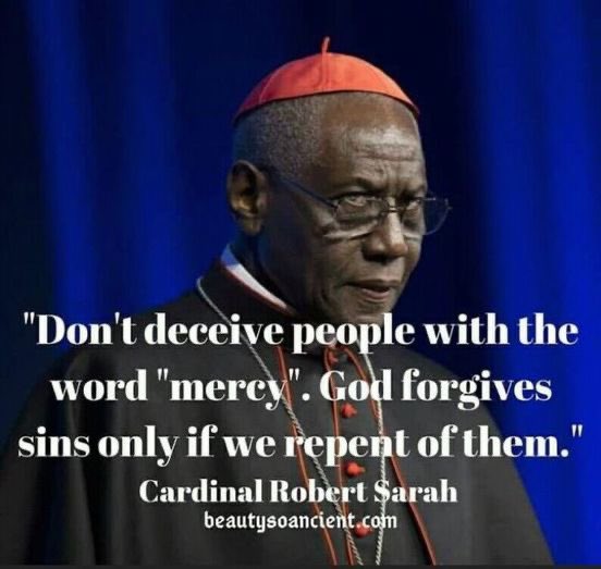 Mercy is not permission to sin. Mercy is the offer of grace to overcome sin.