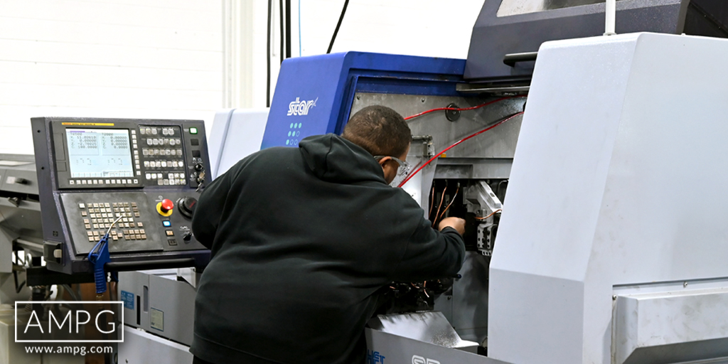 AMPG_USA's tweet image. Got a tough-to-find #fastener need? Our #CNC #machinists at AMPG are up to the task! They utilize a powerful combination of technical knowledge and precision engineering to manufacture even the most complex components. Let us help you find what you need.