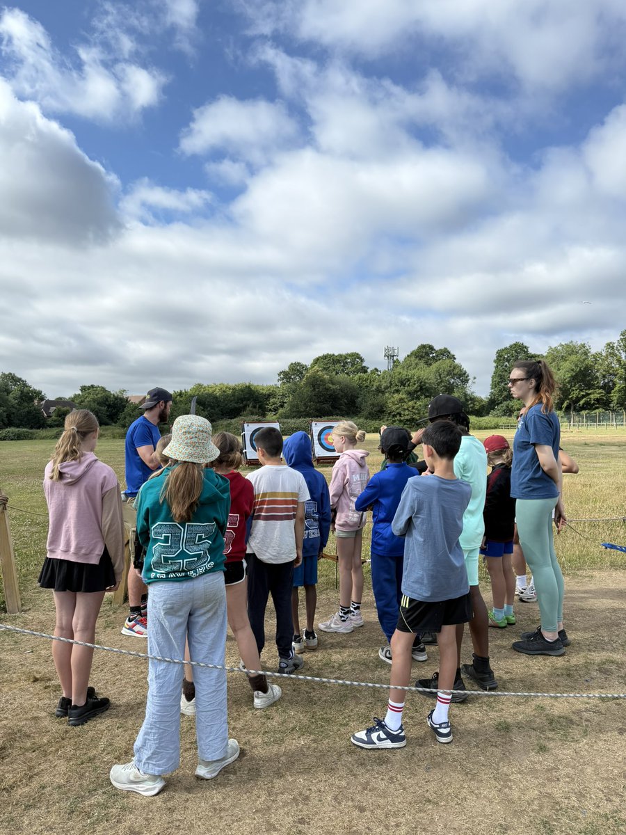 Tooting Primary (@tootingprimary) on Twitter photo 🏹🤺 Final morning fun on residential — students are making the most of their last activities with archery and fencing! A big thank you to all for a great trip.
📍 Parents: The coach is due to arrive back at school at 15:05. See you then! 🏹🤺 Final morning fun on residential — students are making the most of their last activities with archery and fencing! A big thank you to all for a great trip.
📍 Parents: The coach is due to arrive back at school at 15:05. See you then!