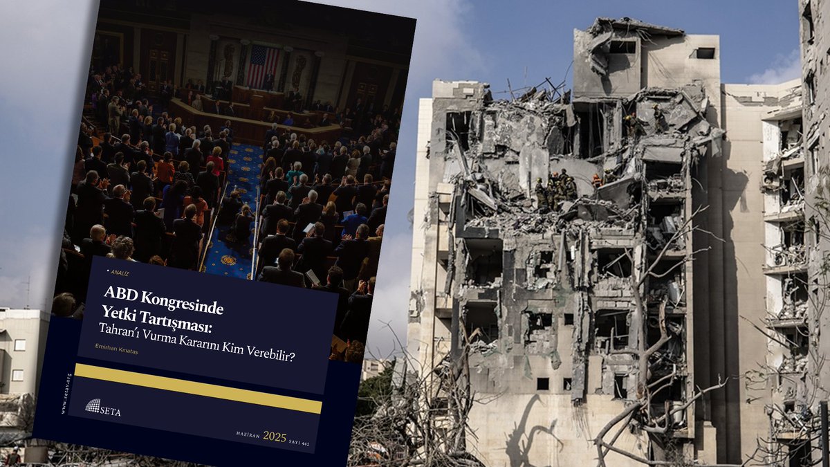 🔎 ABD Kongresinde Yetki Tartışması: Tahran’ı Vurma Kararını Kim Verebilir? 🏛

📥 Çalışmayı inceleyebilir, #PDF sürümünü indirebilirsiniz 🔗 setav.org/analiz/abd-kon… #İran #İsrail <a href="/EmirhanKinatas/">Emirhan</a> | 🖊 Emirhan Kınataş