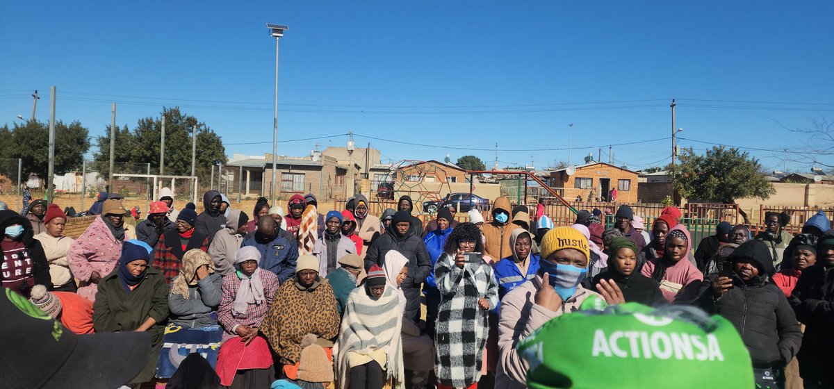 In an effort to fast track service delivery,  ActionSA Joburg Region, Section79 Chairpersons together with Joburg Councillors are crisscrossing the City with a clear mandate, address service delivery backlog.