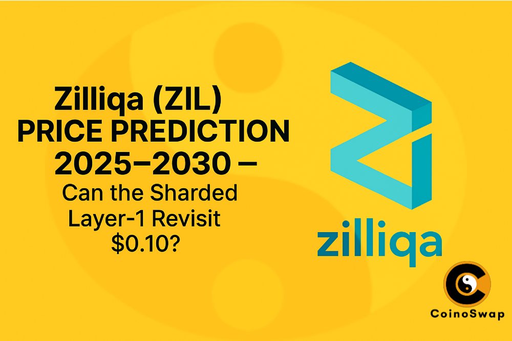 CoinoSwap's tweet image. ⚡ Zilliqa (ZIL) Price Forecast 2025–2030 — No KYC Needed on CoinoSwap
Zilliqa pioneered sharding for high-throughput smart contracts — combining speed, scalability, and an expanding ecosystem of dApps.
📈 Can ZIL reclaim its spot among top Layer-1 blockchains? Read the full…