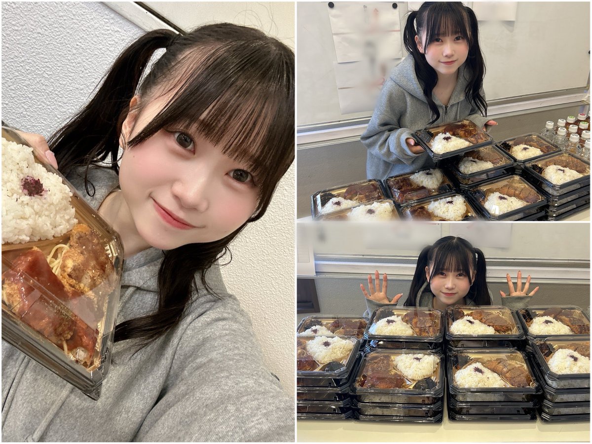kishipcocoon's tweet photo. 🍱6/27(金)お弁当🍱

差し入れシステム『満腹プラン』
お申込ありがとうございました😍

指名いただいたキャストが
メニューを選んでいます♪

◉昼
小田あいか宛←小田村の農民 まぅ様より
トンカツ・メンチカツ

◉夜
藤咲まりな宛←YASU様より
焼き鮭・焼き鯖

#きしPこくーん
#拝啓おふでび https://t.co/TG6IhF2L48