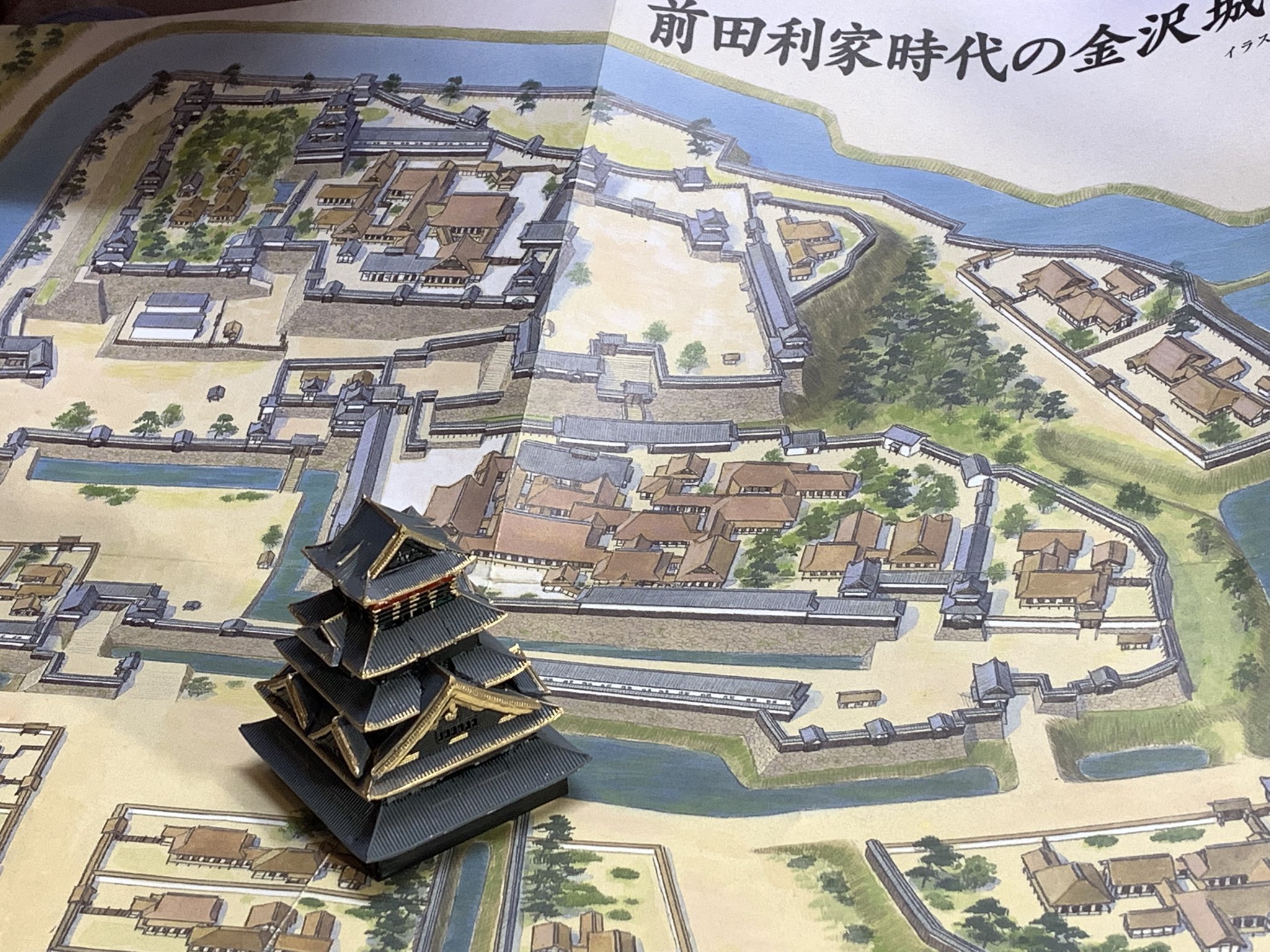 Amazon | [完成品] 明智光秀ゆかりの城 坂本城 ケース付き お城