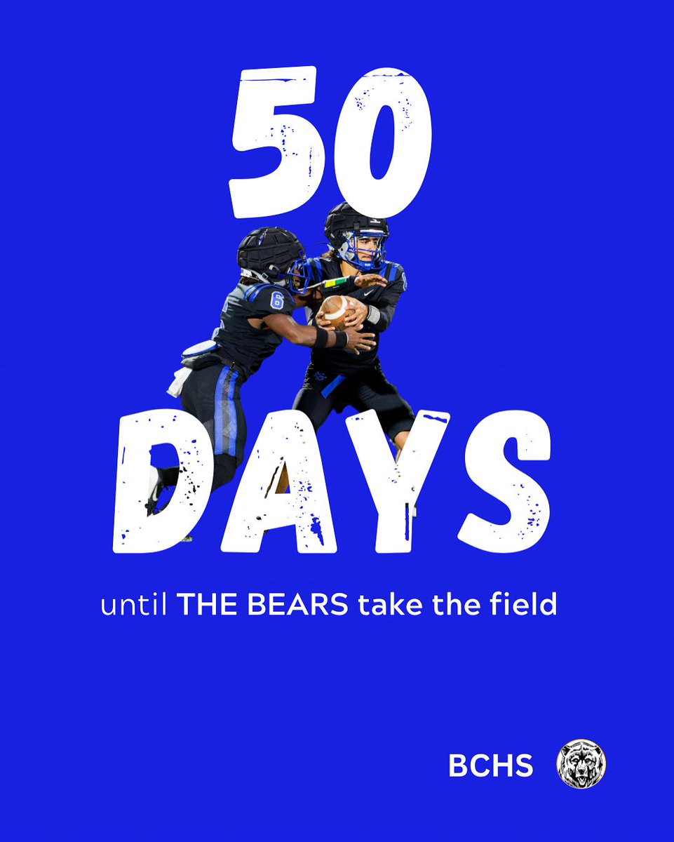 Almost that time… 🐻🏈⏰