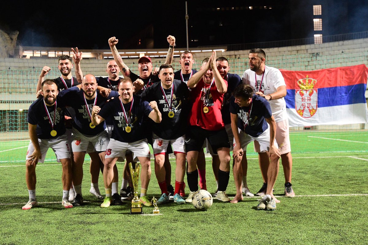 🥇Serbian champions of minifootball