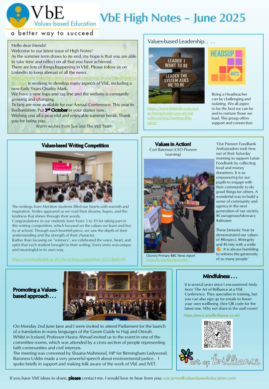 Our VbE Highlights for June 2025 has just been published.

To download it, click here:
bit.ly/46jqXrd

#vbezone #valuesbasededucation #valueseducation # vbe_highlights