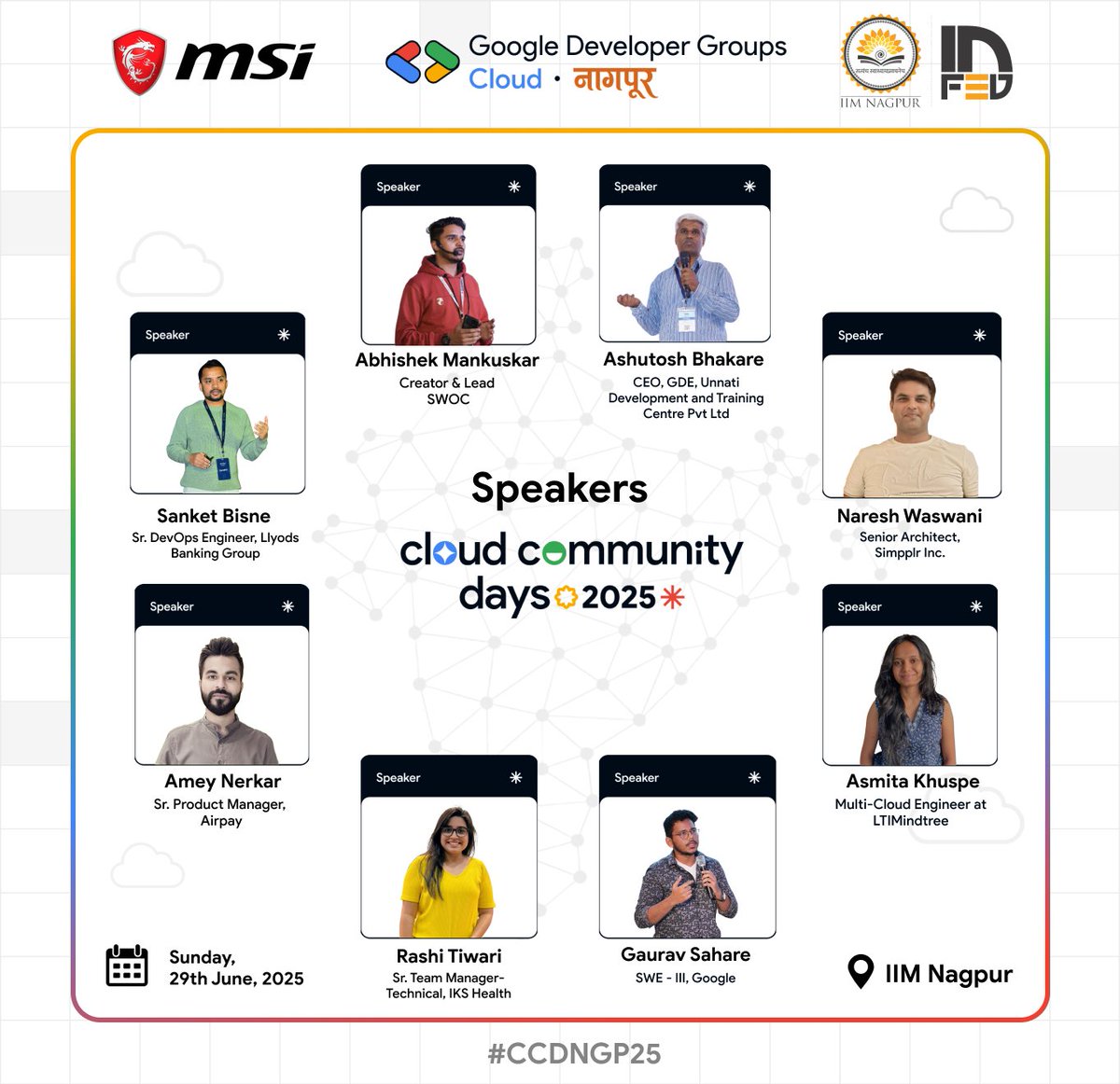 GDG Cloud Nagpur tweet media