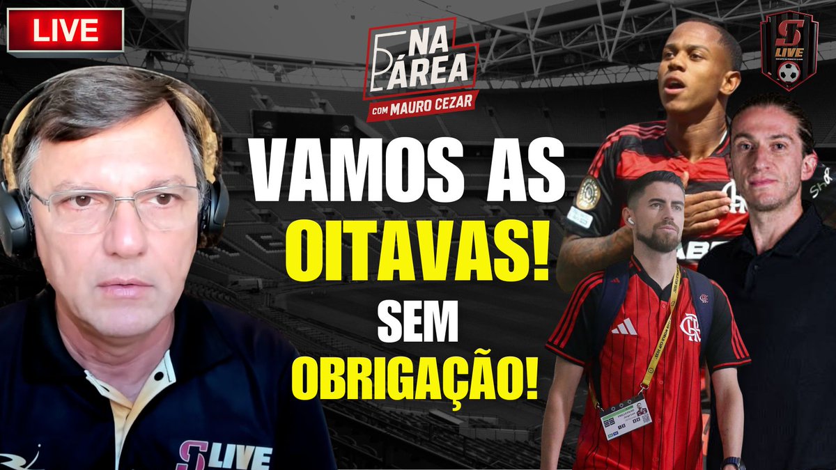🏆 Copa do Mundo de Clubes: Qual a MELHOR ESTRATÉGIA? O debate imperdível com Letícia Kelly, <a href="/maurocezar/">Mauro Cezar</a> e <a href="/anunesrocha/">André Rocha</a> está chegando! Junte-se a nós AO VIVO às 11:00 BRT para analisar todos os confrontos e as táticas ideais!

👉 Assista aqui: youtu.be/LNv9lqxZiug