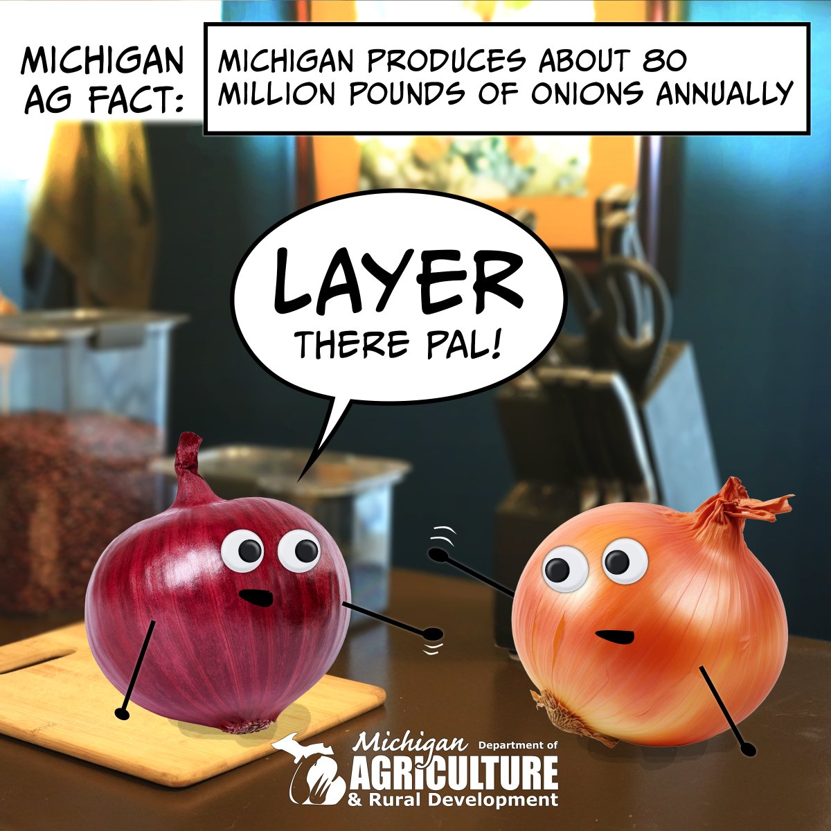 It’s enough to make you tear up! 🧅#NationalOnionDay