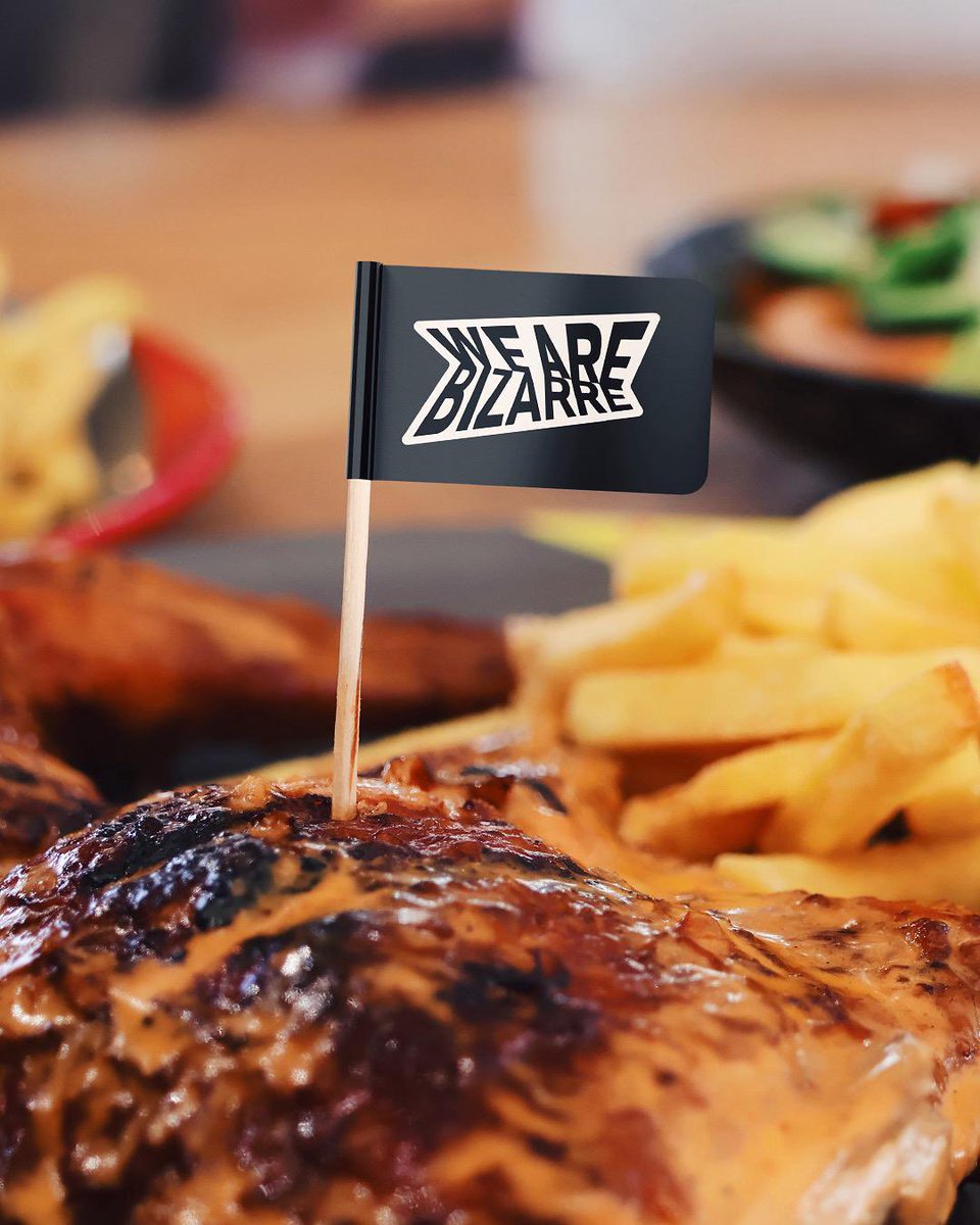 2 years ago now I decided to come back home and open up my very own creative agency <a href="/we_are_bizarre/">We_Are_Bizarre</a> . It hasn’t been easy, on some days I would second guess my decision of coming back. 
We are now the creative agency for Nando’s. Never stop believing in your Bizarre dream❤️🙏🏿