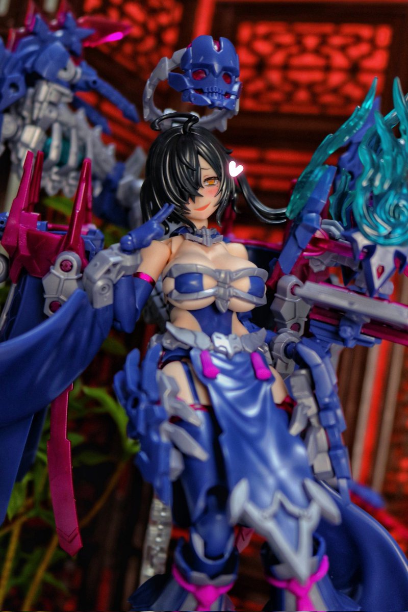 giuniu0's tweet image. 完成した〜〜♡♡♡
最強カワイイ

 #メガミデバイス