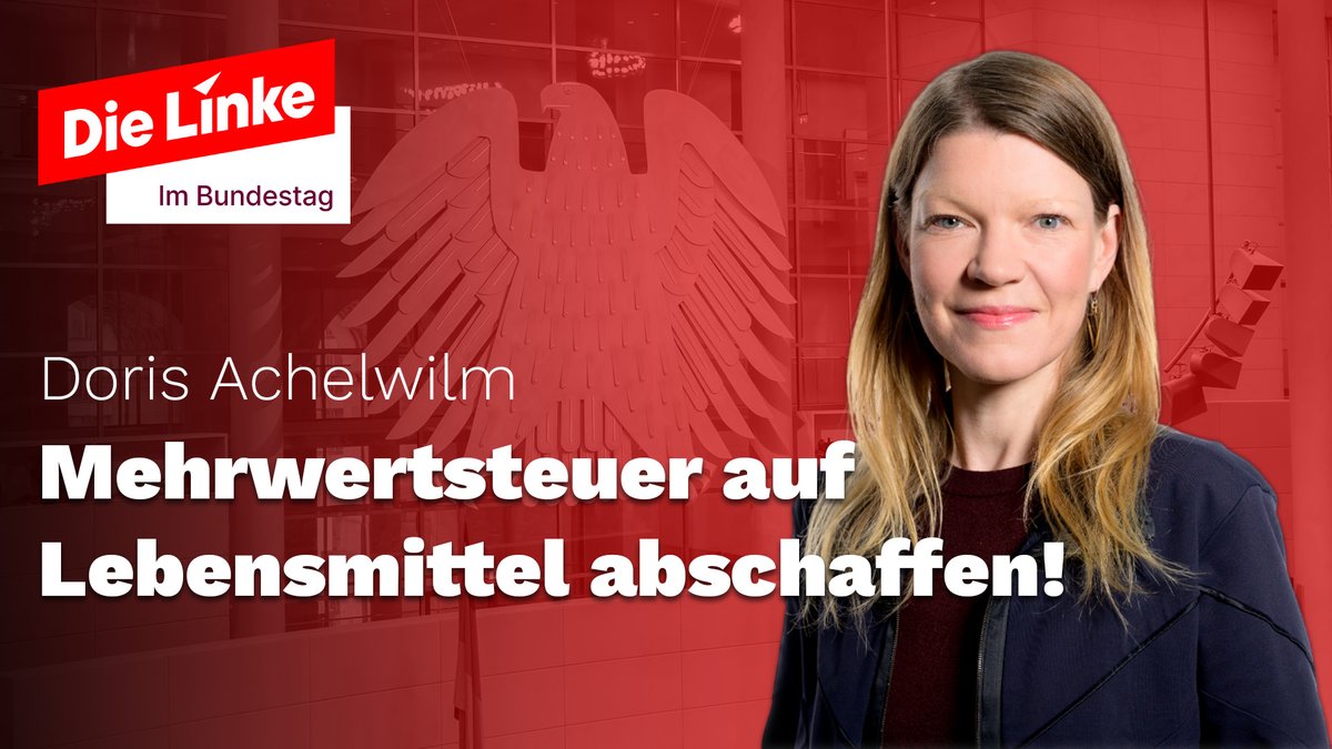 .<a href="/DorisAchelwilm/">Doris Achelwilm</a>: Unternehmen werden von der GroKo beschenkt und entlastet, für alle anderen gibt kaum positive Signale. Wir wollen nach unten mit vielen Maßnahmen umverteilen und entlasten. Auch über die Mehrwertsteuer, weil Menschen mit wenig Geld im Verhältnis die höchsten