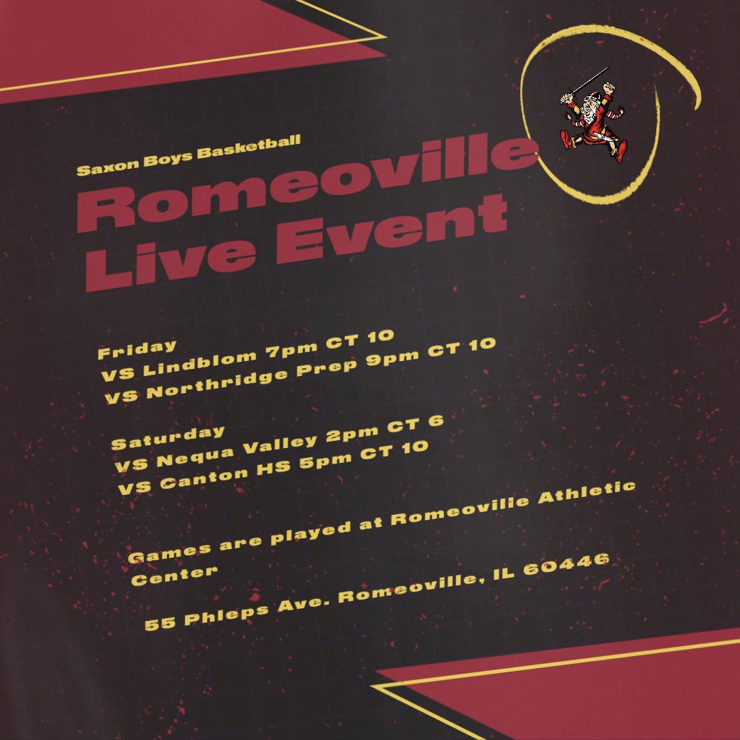 Our schedule for today and tomorrow at the <a href="/RVilleLivehoops/">Romeoville Live Summer Shootout</a>