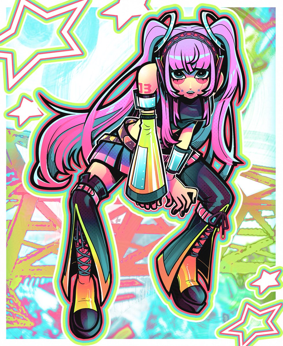 EerieElixir's tweet image. Luka w pigtails! :^)