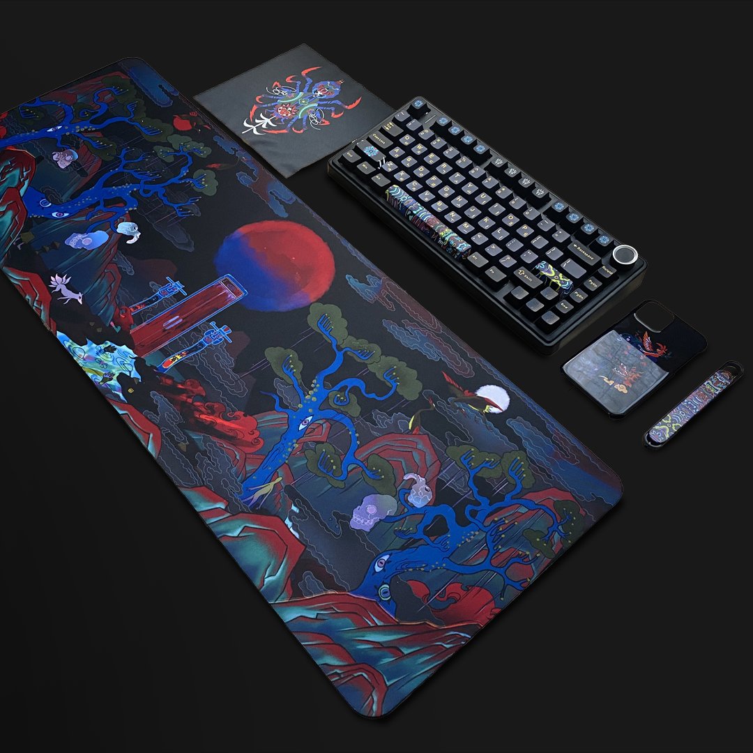 안녕하세요 트친여러분 
나중에 서일페에서 볼 제 일러스트 굿즈입니다요 겔겔
(사실 졸업작품이기도 한...)
서일페에서 수요가 좋으면 제작단가 비싼 굿즈는 텀블벅으로 가볼 예정이에요! 

1번 단청요괴 다꾸 세트+ 탄생화 아씨 엽서
2번 요괴산수도 데스크 세트