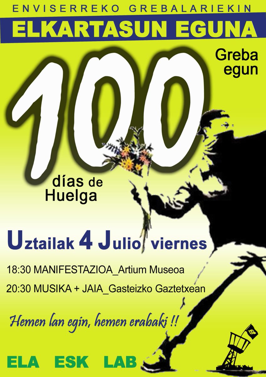 #EnviserBorrokan ✊🏴📢