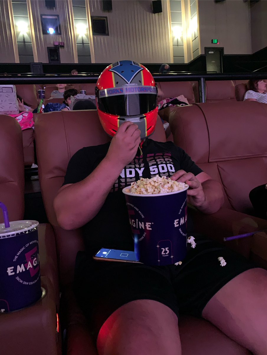 #F1TheMovie

As a driver I went into this movie wanting to hate it.  However I loved that it was a racing version of The Natural and i involuntarily would react like I was in the car.  Even the starts.

Really loved this movie

<a href="/LewisHamilton/">Lewis Hamilton</a>