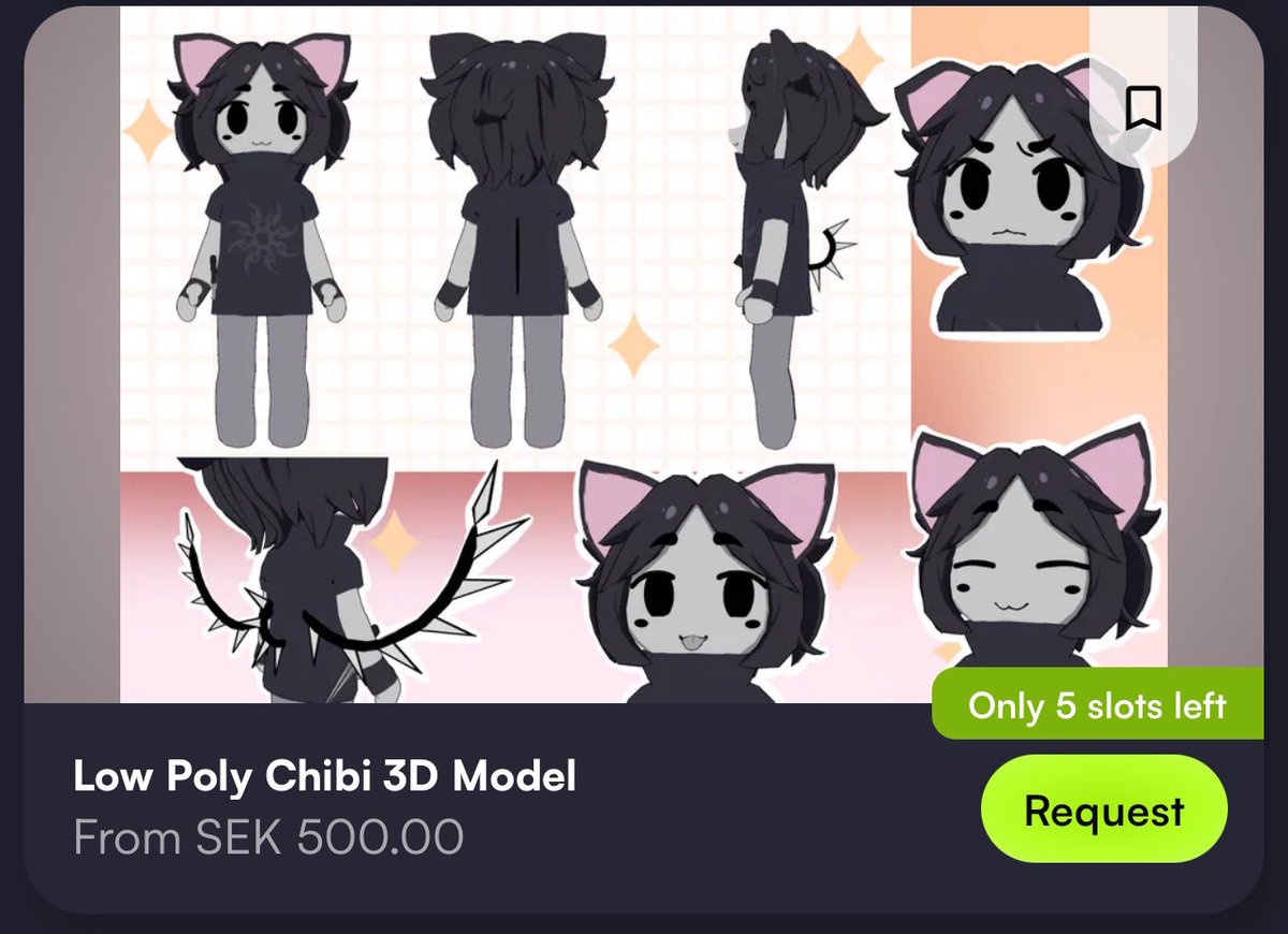 SilverCherryi's tweet photo. Opened up a new commission listing! On #vgen https://t.co/oBTteAeRMc