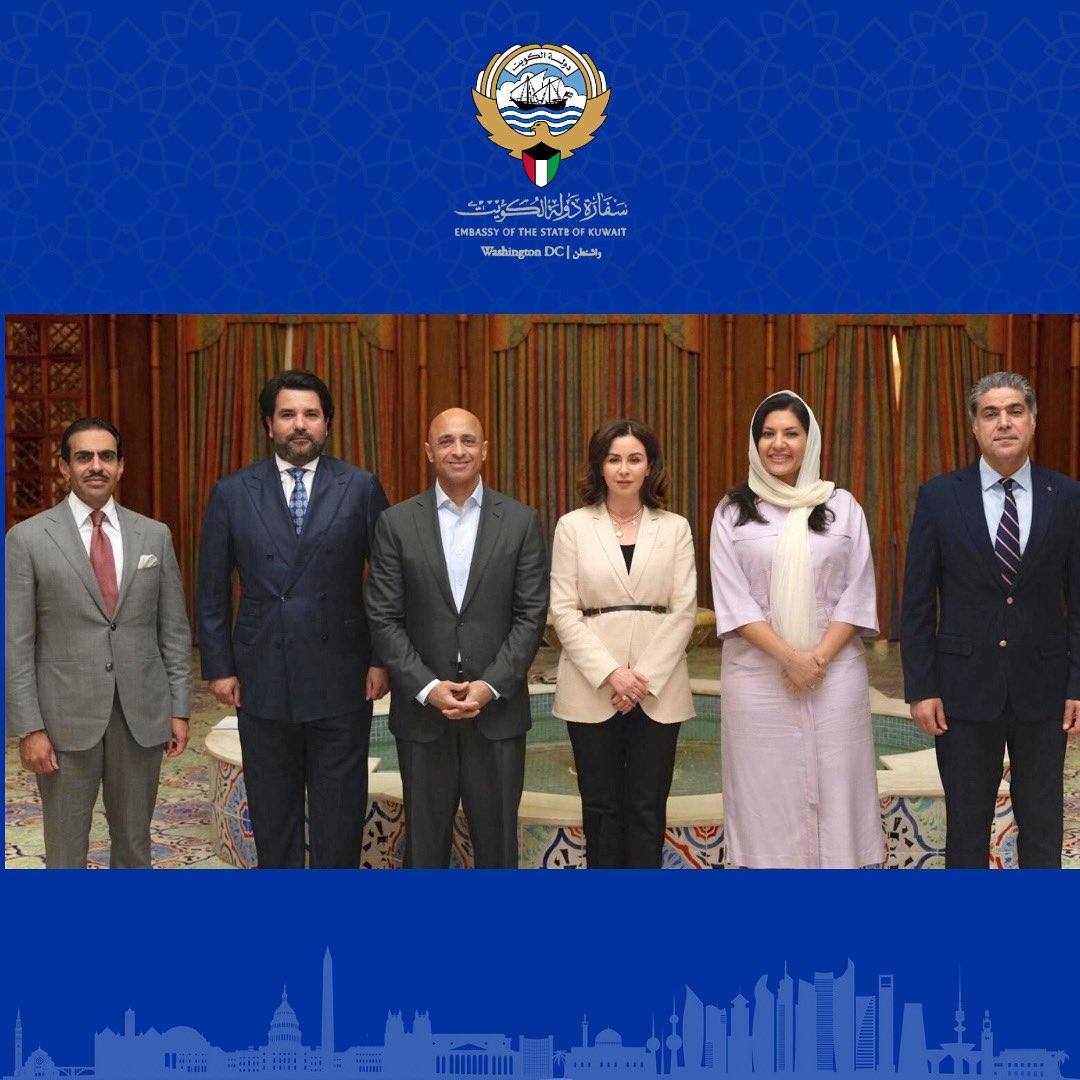 اجتمع أصحاب السعادة سفراء دول مجلس التعاون لدول الخليج العربية في واشنطن، وذلك بدعوة من سعادة السفيرة الشيخة/ الزين الصباح، سفيرة دولة الكويت في واشنطن، وذلك لتبادل وجهات النظر حول آخر التطورات في المنطقة، وبحث سبل تعزيز التعاون المشترك بما يعكس الأولويات والتطلعات المشتركة.