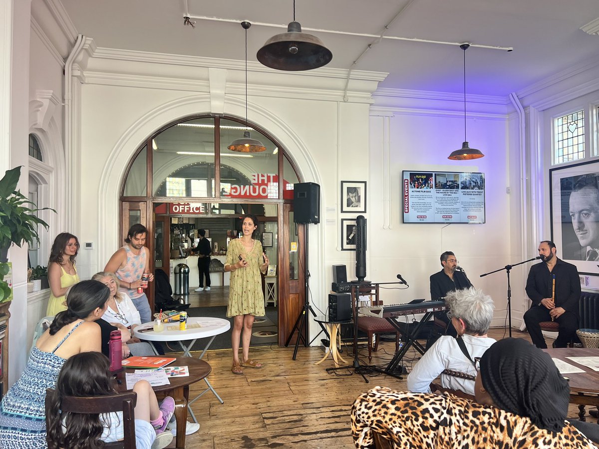 Hikayetna- Our Story (@storiesforhopes) on Twitter photo A joyful celebration of the Syrian community in Ealing took place on 21 June at <a href="/ActOne_Cinema/">ActOne Cinema & Café</a> , marking #RefugeeWeek2025
Thank you to <a href="/EalingCouncil/">Ealing Council</a> <a href="/BlerinaHashani/">Cllr. Blerina Hashani</a> <a href="/DrAyshaRaza/">Aysha S. Raza</a> , Evelyn Gloyn for their support and to all who came together to share stories, music, and culture. A joyful celebration of the Syrian community in Ealing took place on 21 June at <a href="/ActOne_Cinema/">ActOne Cinema & Café</a> , marking #RefugeeWeek2025
Thank you to <a href="/EalingCouncil/">Ealing Council</a> <a href="/BlerinaHashani/">Cllr. Blerina Hashani</a> <a href="/DrAyshaRaza/">Aysha S. Raza</a> , Evelyn Gloyn for their support and to all who came together to share stories, music, and culture.