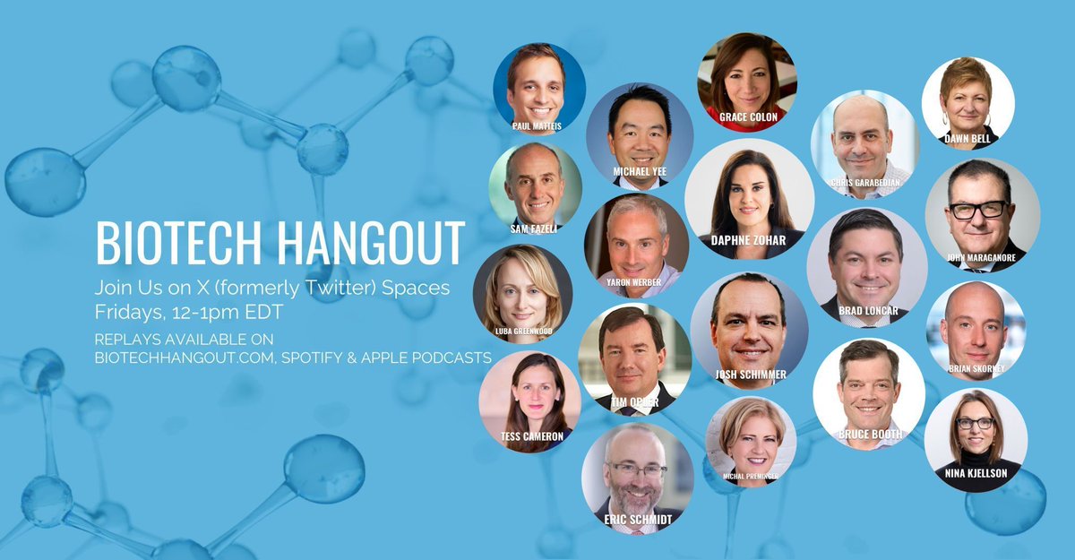 On today's #BiotechHangout <a href="/cngarabedian/">Chris Garabedian</a>, <a href="/daphnezohar/">Daphne Zohar</a>, <a href="/SamFazeli8/">Sam Fazeli</a>, <a href="/MatteisPaul/">Paul Matteis</a>, <a href="/t_lorriman/">Tess Cameron</a> &amp; <a href="/TimOpler/">Tim Opler</a> discuss market sentiment, #BIO2025 recap &amp; BIO’s top priorities, FDA listening tour &amp; Makary's potential role in $KALV’s rejection request, ACIP meeting recap, new CDER