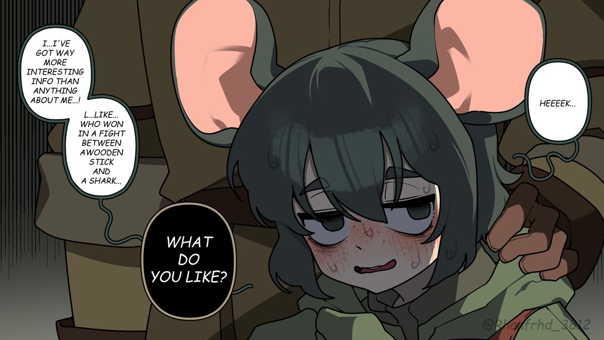 Info broker but cute.