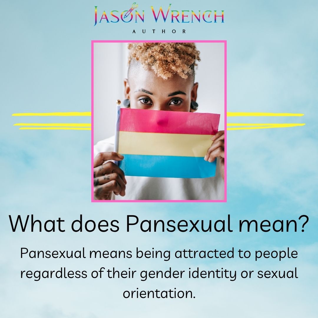 Pansexual = yes to the person, no matter the packaging. 💛💖💙 #PanPride #LoveIsLove