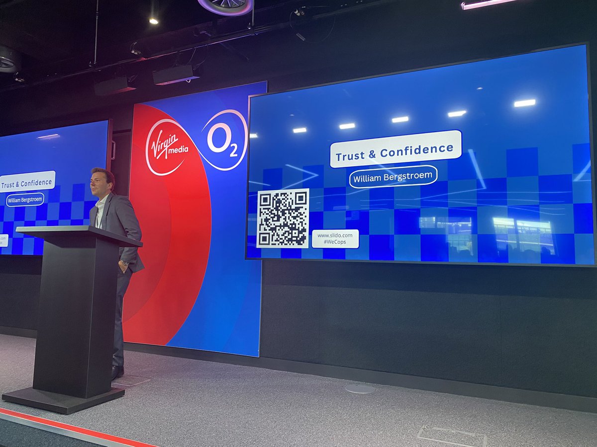 Our third speaker today is William Bergstroem discussing all things about ‘Trust and Confidence’ that underpins policing. 

#WeCops