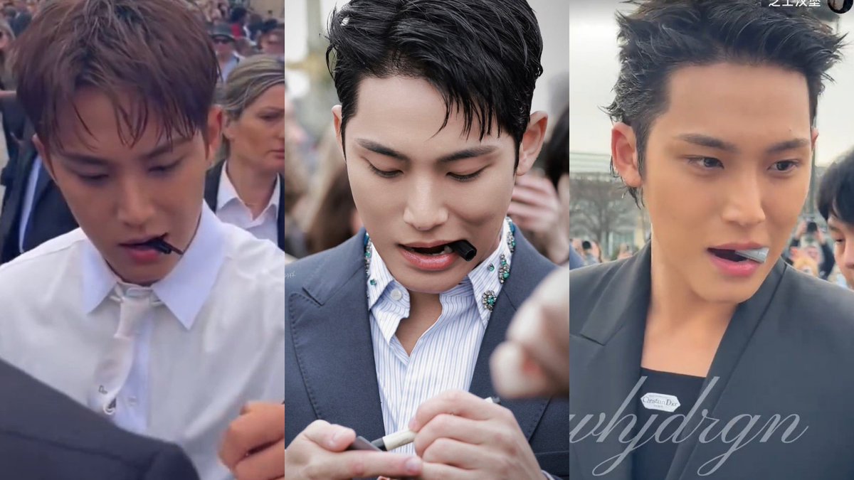 ⭑ (@mingyuvillle) on Twitter photo MINGYU BIT OFF PEN'S CAP FOR AUTOGRAPHS YET AGAIN!!!
MINGYU REIGNS DIOR HOMME PFW
#MINGYUxDiorSummer26 #DiorSummer26
@dior <a href="/pledis_17/">세븐틴(SEVENTEEN)</a> MINGYU BIT OFF PEN'S CAP FOR AUTOGRAPHS YET AGAIN!!!
MINGYU REIGNS DIOR HOMME PFW
#MINGYUxDiorSummer26 #DiorSummer26
@dior <a href="/pledis_17/">세븐틴(SEVENTEEN)</a>