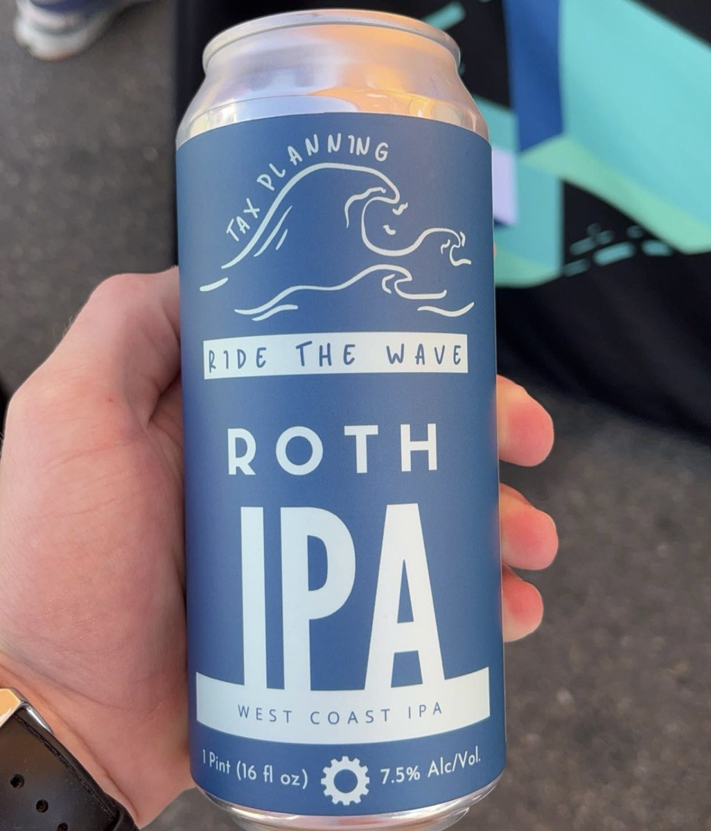 “Is financial planning all you think about? How do you unwind after the work week?”

Me: