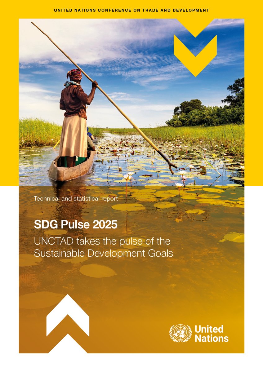 UN Trade and Development (@unctad) on Twitter photo With just 5 years to go, <a href="/UN/">United Nations</a> data shows the world is off track to meet the #GlobalGoals – especially for those most in need.
Dive into the SDG Pulse 2025 – <a href="/UNCTAD/">UN Trade and Development</a>’s flagship report on progress towards the #GlobalGoals.
🔗unctad.org/publication/sd…
#FFD4 #FinancingOurFuture With just 5 years to go, <a href="/UN/">United Nations</a> data shows the world is off track to meet the #GlobalGoals – especially for those most in need.
Dive into the SDG Pulse 2025 – <a href="/UNCTAD/">UN Trade and Development</a>’s flagship report on progress towards the #GlobalGoals.
🔗unctad.org/publication/sd…
#FFD4 #FinancingOurFuture