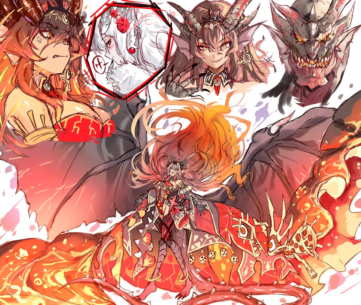 umituki's tweet image. Crimson fatalis　ミラバルカン