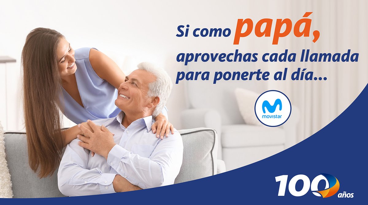 Si al igual que papá disfrutas de cada llamada con tus seres queridos, durante el mes de junio demuéstrale cuánto te importa esa conexión. 🩷

👉 Recárgale re-fácil su saldo desde💻𝗠𝗲𝗿𝗰𝗮𝗻𝘁𝗶𝗹 𝗲𝗻 𝗟í𝗻𝗲𝗮 𝗣𝗲𝗿𝘀𝗼𝗻𝗮s o 📲𝗠𝗲𝗿𝗰𝗮𝗻𝘁𝗶𝗹 𝗠𝗼́𝘃𝗶𝗹