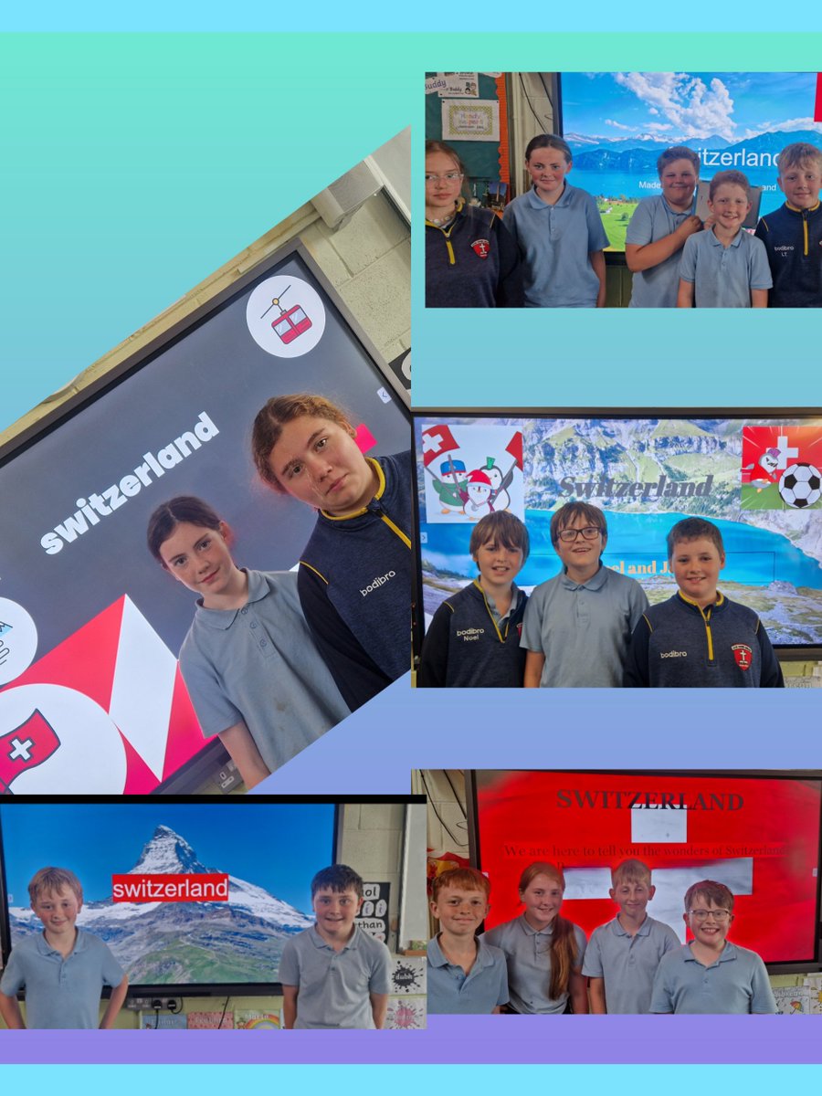 4th&amp;5th finished up the year presenting their Switzerland projects, making clay summer snails and creating Glacier Express train carriages🚉⛰️🐌They were also very creative with alternative covers for their class novel 'Keepsake'